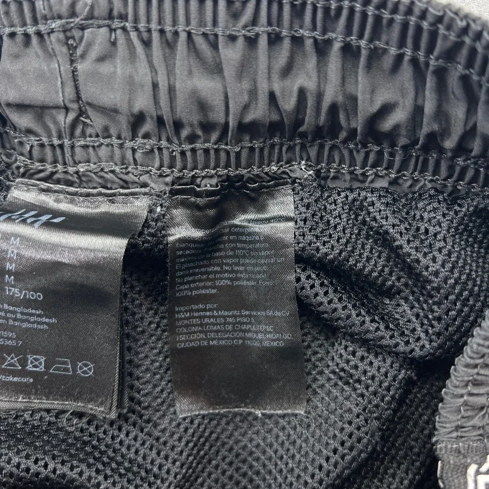 H&M Better Than Ever Swim Shorts Mens Medium Black Mesh Beach Wear Surfboarding